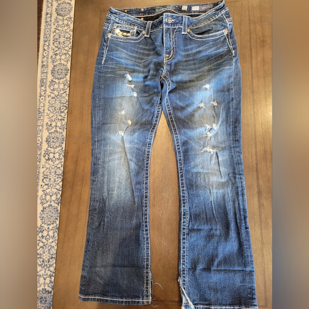 Miss Me, Women's Bootcut Jeans, Size 32 waist, Pre-Owned